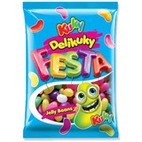 Kit Bala Kuky Delikuky Festa - Tipo Jelly Beans - 2kg