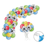 Kit Balão Fazendinha Bexiga Fazendinha - Fácil De Montar