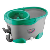 Kit Balde Esfregão Mop Turbo 2 Refis Noviça Bettanin 17 L