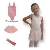 Kit Ballet Infantil- 2 Collants /