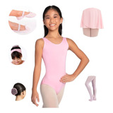 Kit Ballet Infantil Uniforme Roupa Bale