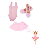 Kit Ballet Regata Infantil 3pç Roupa