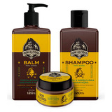 Kit Balm Pomada E Shampoo Don