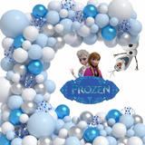 Kit Balões Arco Desconstruído Frozen 136