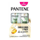 Kit Bambu Pantene Shampoo 400ml + Condicionador 175ml