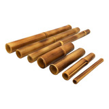 Kit Bambu Para Massagem 7 Peças
