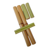 Kit Bambuterapia Massagem Profissional 6 Bambus