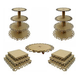 Kit Bandeja Provençal Decoração Arabesco - Para Sua Festa