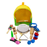 Kit Bandinha Infantil Com 10 Instrumentos