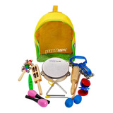 Kit Bandinha Infantil Com 10 Instrumentos