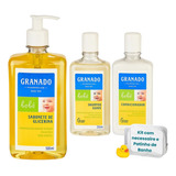 Kit Banho Granado Bebê Linha Tradicional (sham/cond/sab)