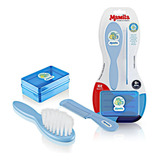 Kit Banho Para Bebê Escova Pente Saboneteira - Kit Banho Infantil - Kit Banho Bebê