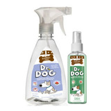 Kit Banho Seco Pet + Perfume Gatos Cachorro Filhotes Dr. Dog