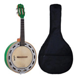 Kit Banjo Rozini Elétrico 4 Cordas