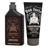 Kit Barba Forte Don Juan Shampoo 250ml+ Condicionador 170ml