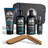 Kit Barba Shampoo Condicionador Balm Óleo