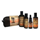 Kit Barba Shampoo + Condicionador + Balm + Óleo Viking Terra