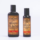 Kit Barba Terra Viking - Hidratação E Limpeza Shampoo E Cond