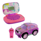 Kit Barbie - Veiculo Style Machine