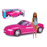 Kit Barbie Morena Praia Mattel +
