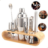 Kit Barman Coqueteleira Profissional Inox Drink Caipirinha