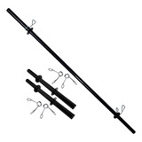 Kit Barra Body Pump + Par Barra Oca 40 Cm - Promoção