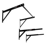 Kit Barra Fixa 65 Cm + Barra Paralela Dip Com Parabolts