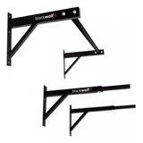 Kit Barra Fixa Pull Up Bar + Paralela Dip De Parede