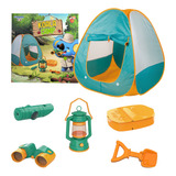 Kit Barraca Infantil Toca Camping Cabana