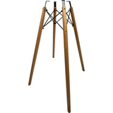 Kit Base Eiffel Charles Eames Bistro 4 Pés 95cm Eucalipto