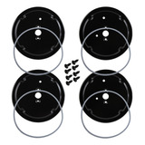 Kit Base Trempe Suporte Para Fogão Atlas Agile Glass 4 Bocas
