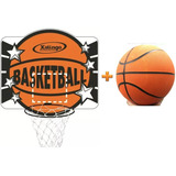 Kit Basquete Cesta + Bola Oficial Basketball 
