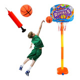 Kit Basquete Infantil Tabela Cesta Bola