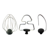 Kit Batedor Leve + Medio + Pesado Batedeira Planetaria Arno