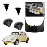 Kit Batente Calco Do Porta Luva E Saia Traseira Motor Fusca