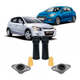 Kit Batente Coifa Coxim Traseiro Hyundai I30 2009 A 2016