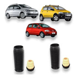 Kit Batente Coifa Haste Amortecedor Dianteiro Fox Polo Space