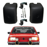 Kit Batente Para-choque E Suporte Farol Milha Gol Gt Até 86