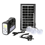 Kit Bateria E Carregador Solar Para