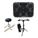 Kit Bateria Eletronica Revas Roland Pb350 + Estante + Banco