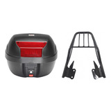 Kit Baú Givi E29 29 Litros + Bagageiro Cb 250 Twister Chapam