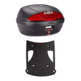 Kit Bau Givi E450 45l + Suporte Bauleto V-strom 650 2014/17