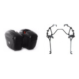 Kit Baú Lateral Givi E21n + Suporte Bmw F 850 Gs Adv Premium