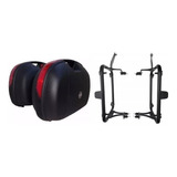 Kit Baú Lateral Givi E360n 40l + Suporte V-strom 650 2019