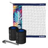 Kit Beach Tennis Nature Colors -rede