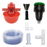 Kit Bebedouro Automático Para Aves 10 Unidades