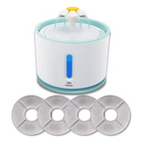 Kit Bebedouro Fonte Com Filtro Healthy Pet Animus+4 Filtros