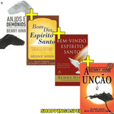 Kit Benny Hinn Com 4 Livros A Unção Bom Dia Espírito Santo E