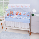 Kit Berço Americano Com Almofadinhas 13 Peças