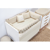 Kit Berço Sopro De Amor 09 Peças Americano Batistela Baby